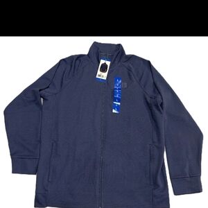 Bench Blue Textured Jacket Size L